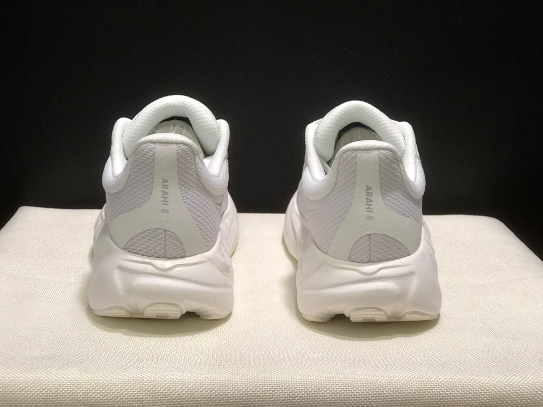 HOKA Arahi 8 White Running Sneakers