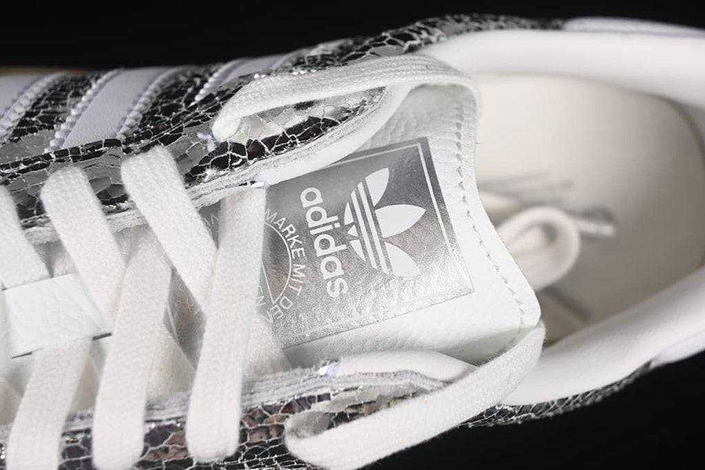 adidas Samba OG W JR0035 Silver Metallic Sneakers