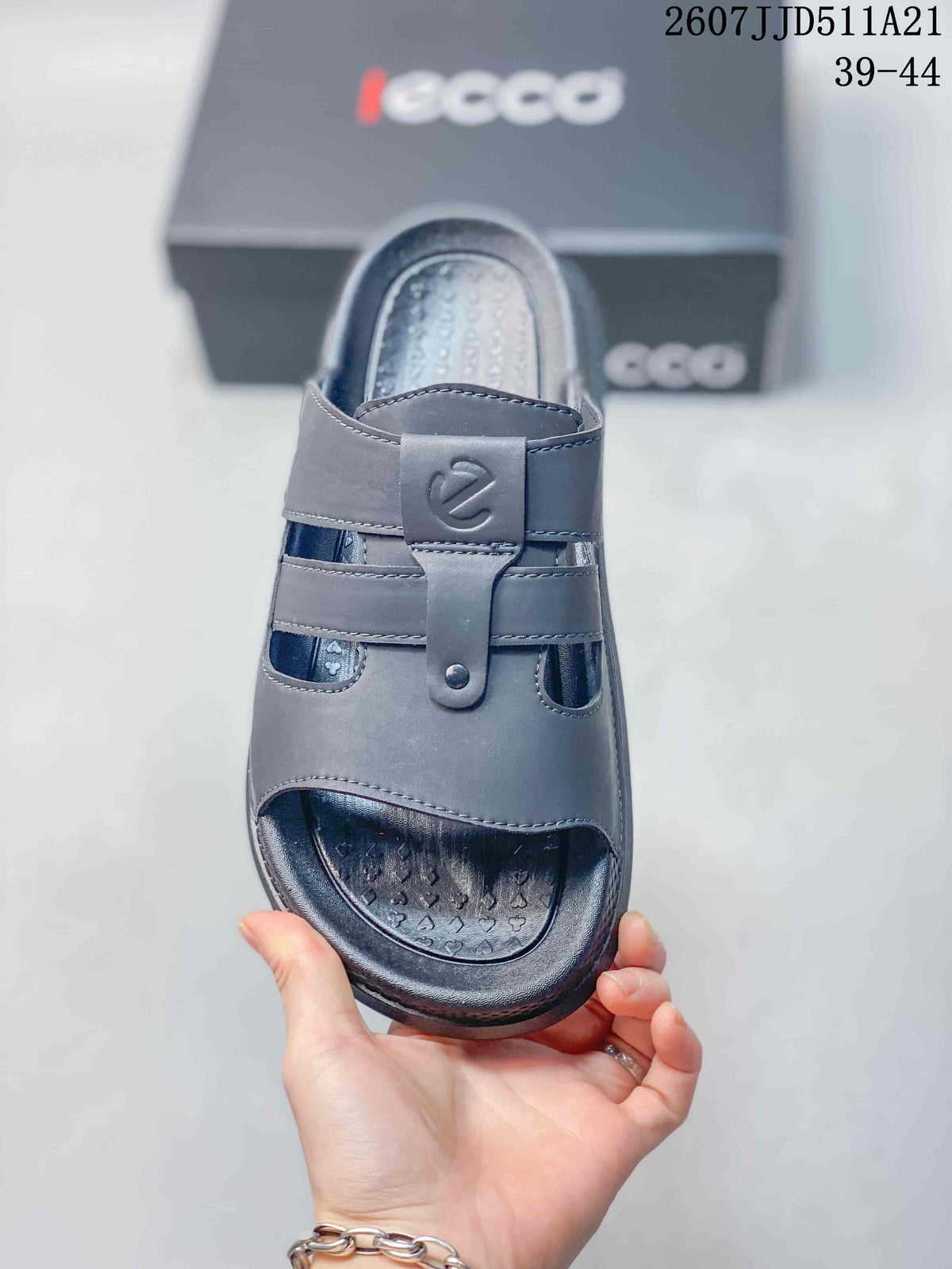 ECCO Biarritz Men's Open-Toe Sandals Gray 2607JJD511A21