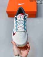 Nike Zoom Winflo 7 Men's Low-Top Running Shoes White Blue