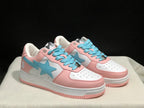 BAPE Bape Sta Low Sneakers Pink Blue