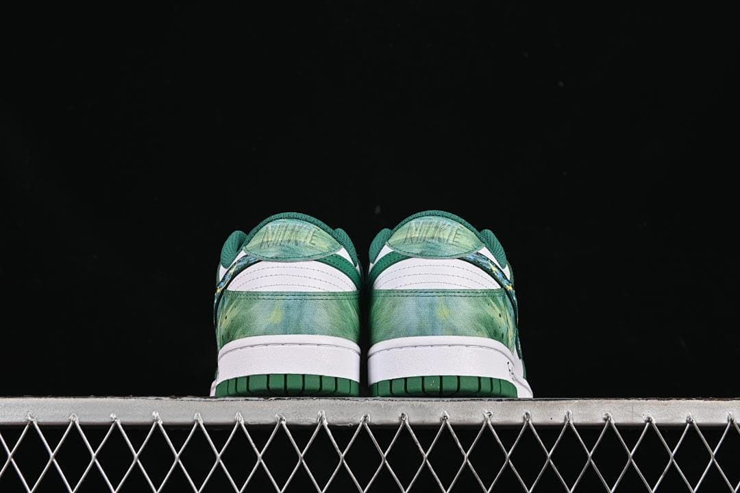 Nike SB Dunk Low HF5441-101 Green Graphic Sneakers