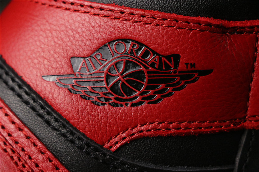 Air Jordan 1 High Banned Black Red 555088-001