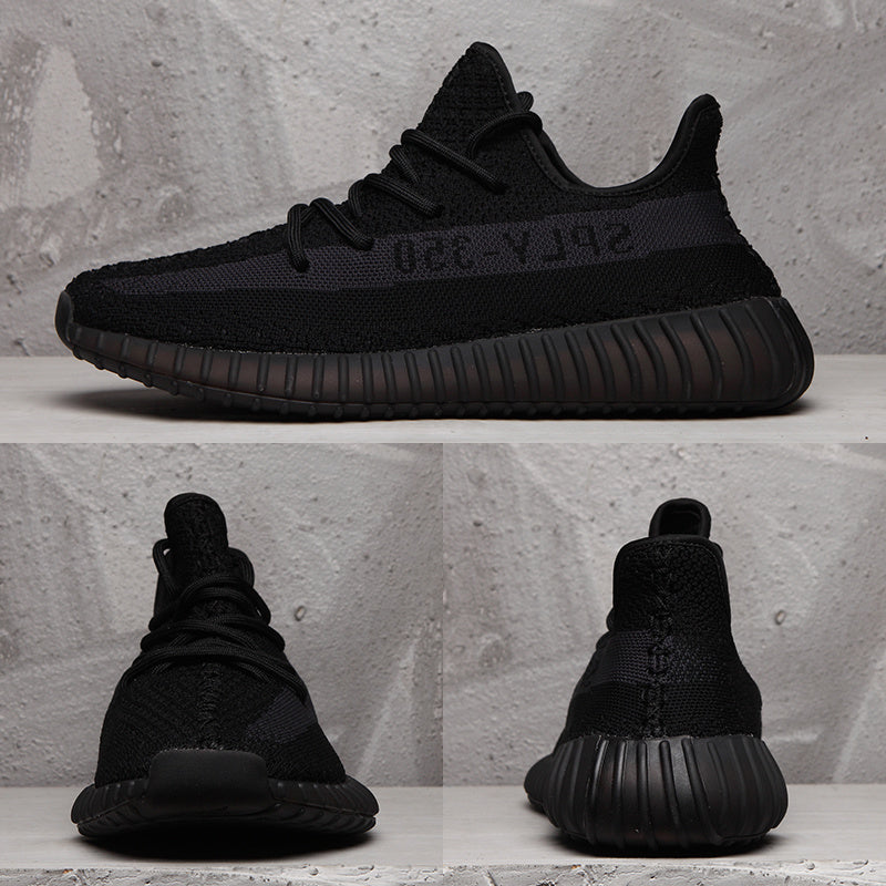 Yeezy Boost 350 V2 Black Knit Sneakers