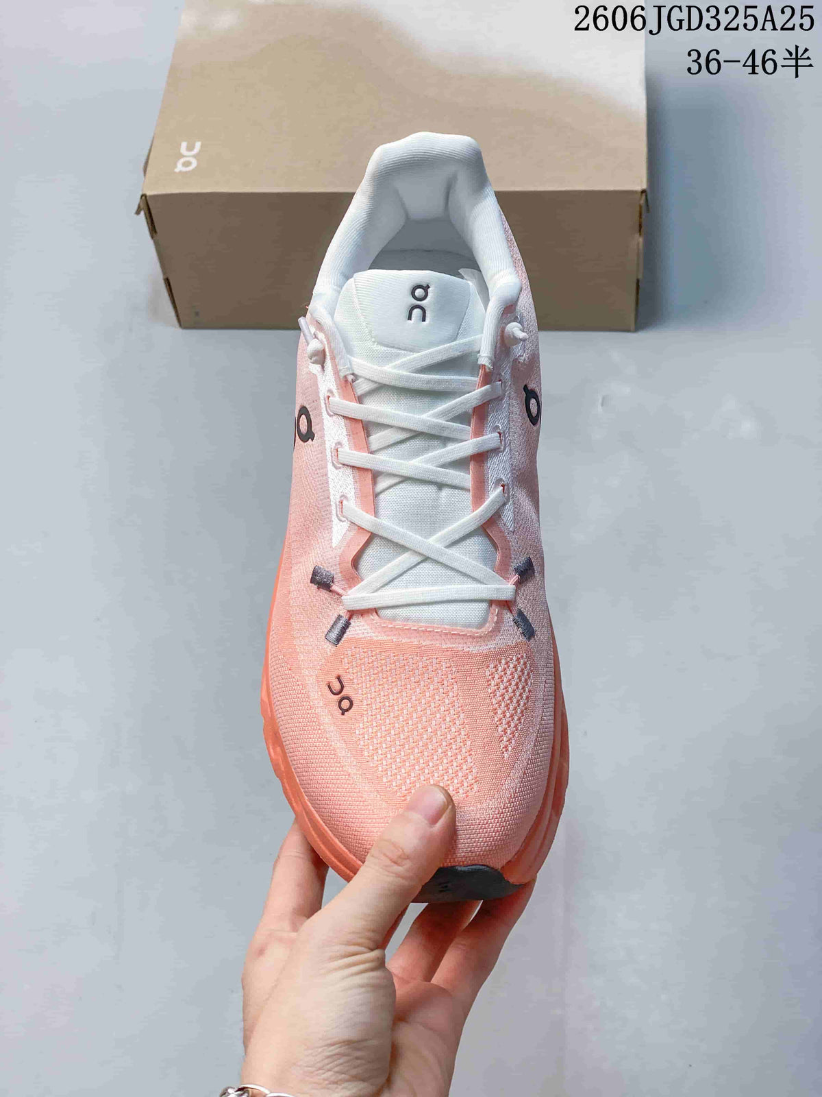 On Cloudsurfer Low-Top Running Sneakers Pink Coral