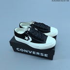 Converse One Star Low-Top Sneakers in Black and White