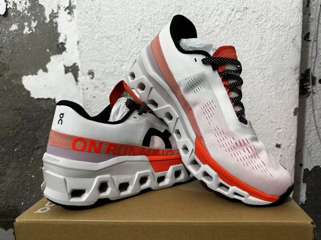 On Running Cloudmonster Sneakers White Orange