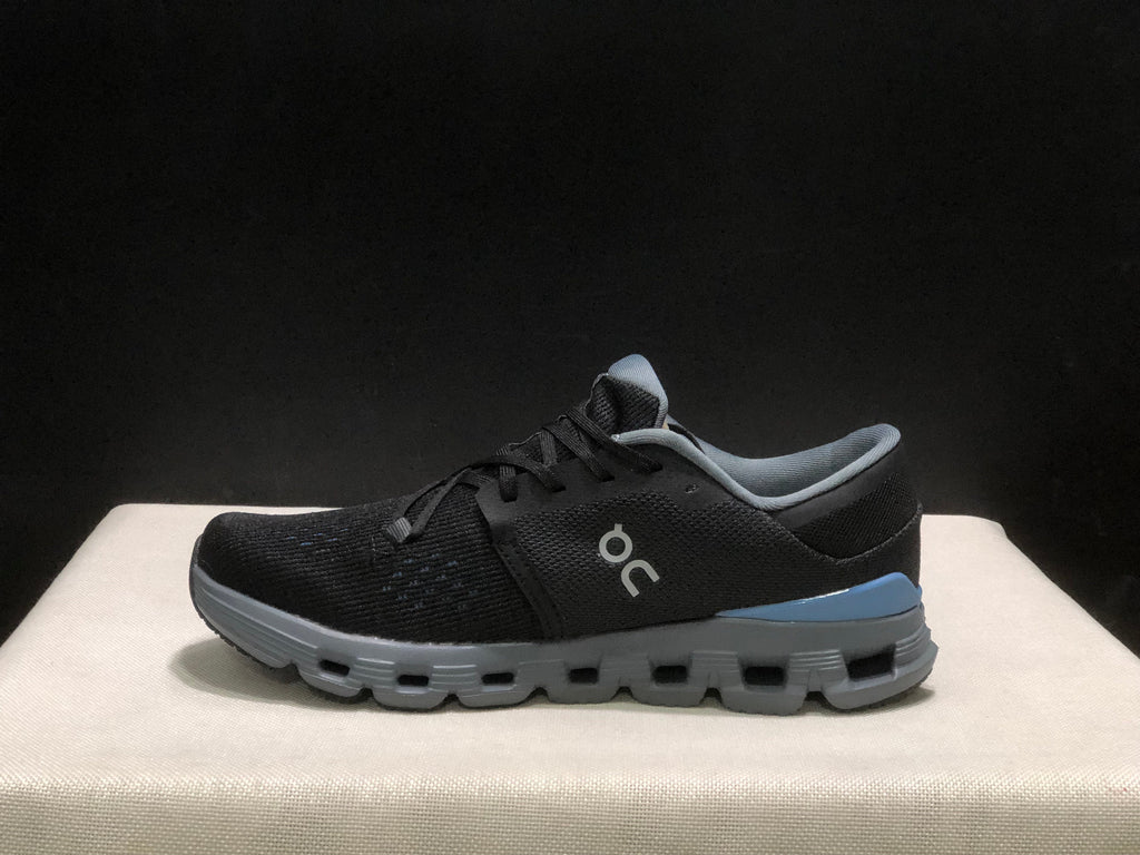 On Cloud X4 Black Blue Low-Top Running Shoes