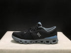 On Cloud X4 Black Blue Low-Top Running Shoes