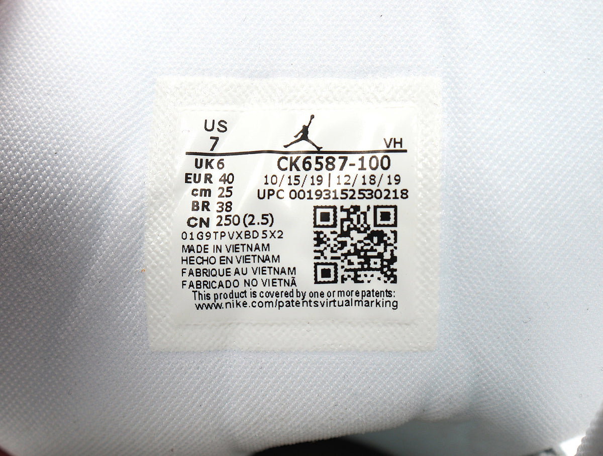 Jordan Air Jordan 1 High White Black CK6587-100