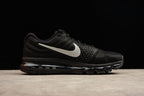 Nike Air Max 2017 Black Silver Running Sneakers 849559-001