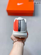 Nike Vapor 12 Low-Top Tennis Shoes White and Coral