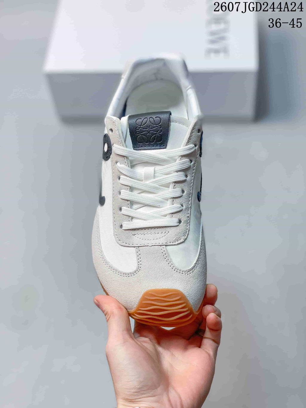 LOEWE Ballet Runner 2.0 Sneakers White Black Gum