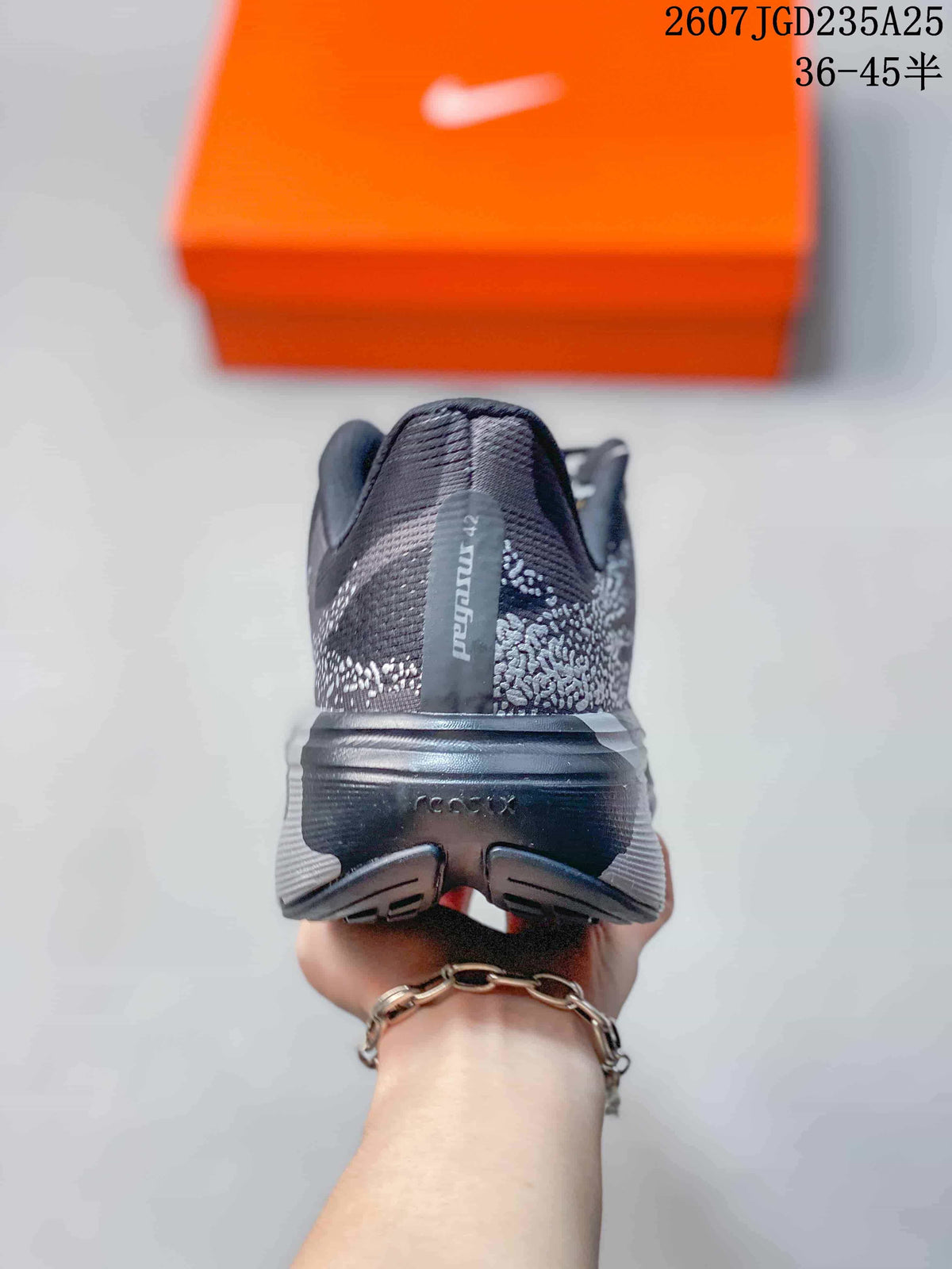 Nike Air Zoom Pegasus 42 Running Shoes Black Gray