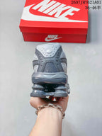 Nike Shox Ride 2 Sneakers in Silver and Gray