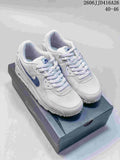 Nike Air Max 90 Sneakers White and Blue