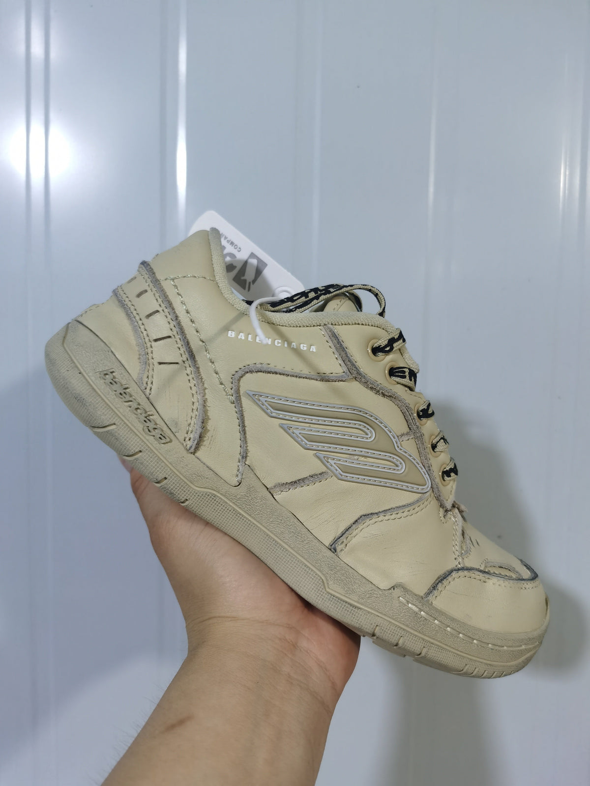 Balenciaga 3120 Hamptons Sneaker Khaki