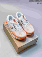 On Cloudtilt Sneakers in White and Orange