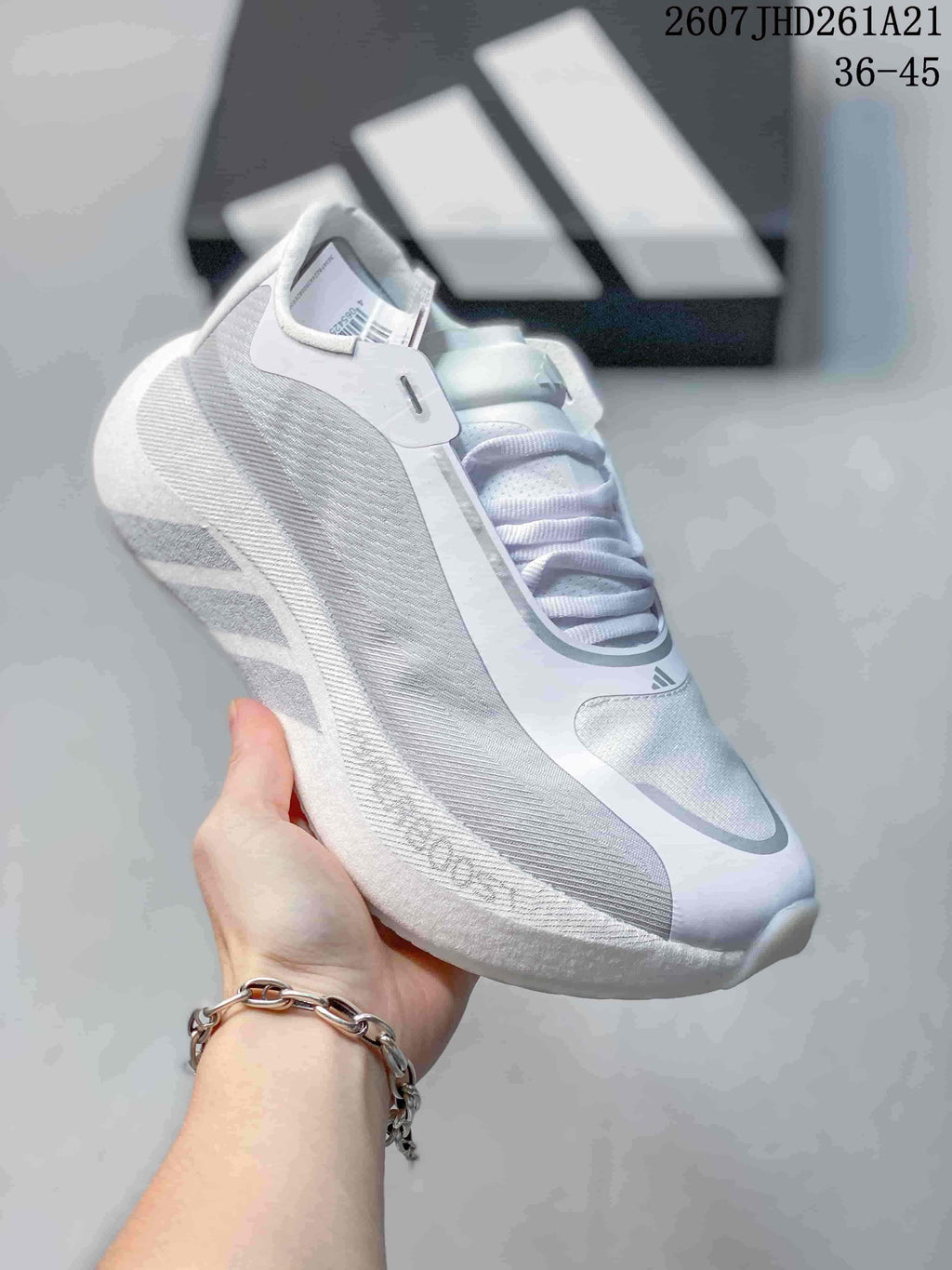 Adidas HYPERBOOST EDGE M White Sneakers 712310URY