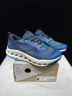 On Cloudsurfer Trail 2 Blue Trail Running Shoes