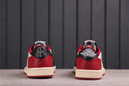 Jordan Air Jordan 1 Low White Black Red Sail Sneakers