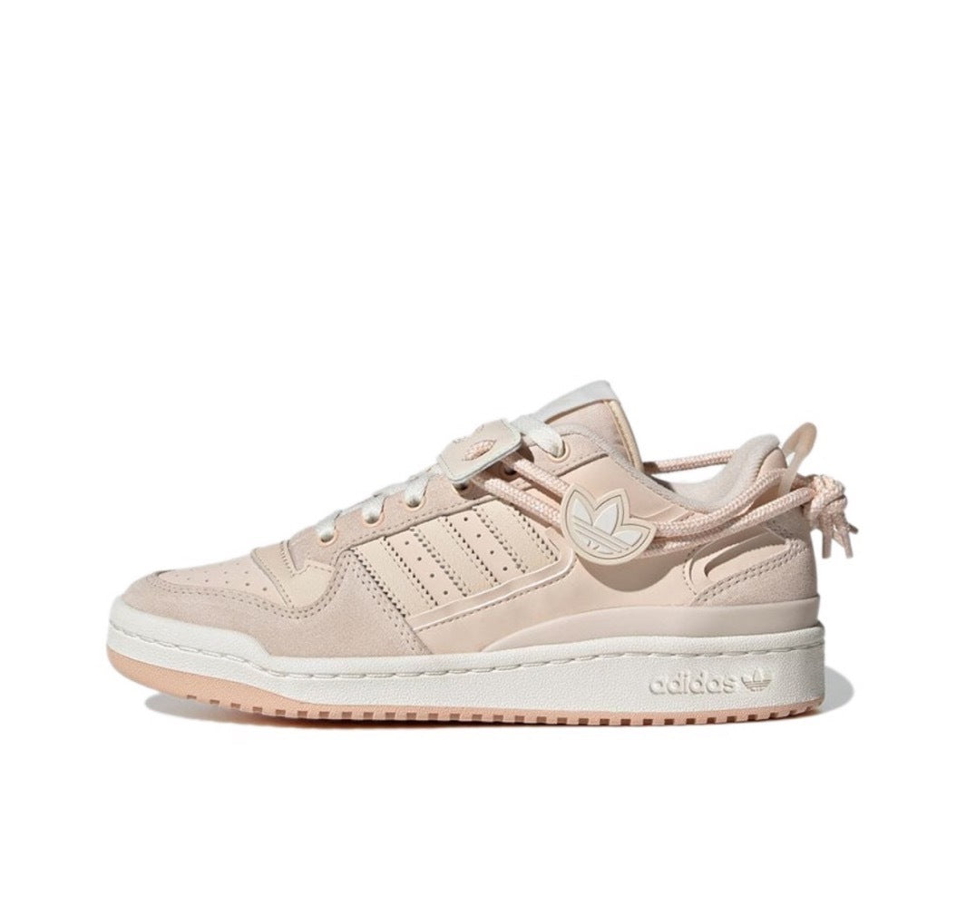 adidas Forum Low Beige Lace-Up Sneakers GX3659
