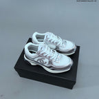CHANEL 23C Low-Top Sneakers with Mesh Panels