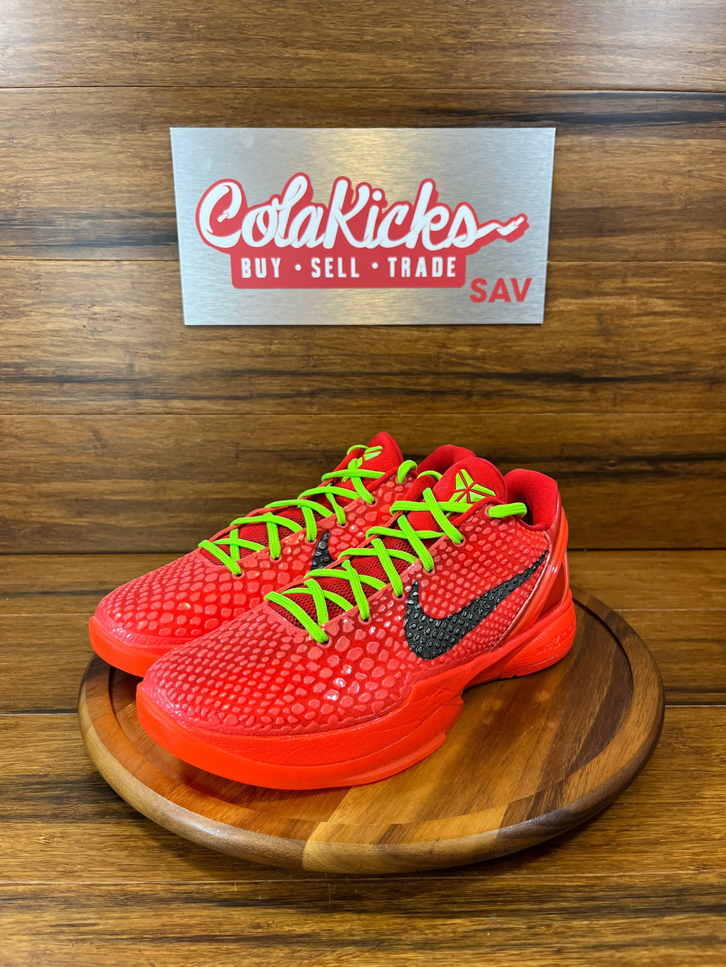 Nike Kobe 6 Protro Reverse Grinch