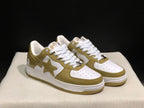 BAPE STA Low-Top Sneakers Olive White