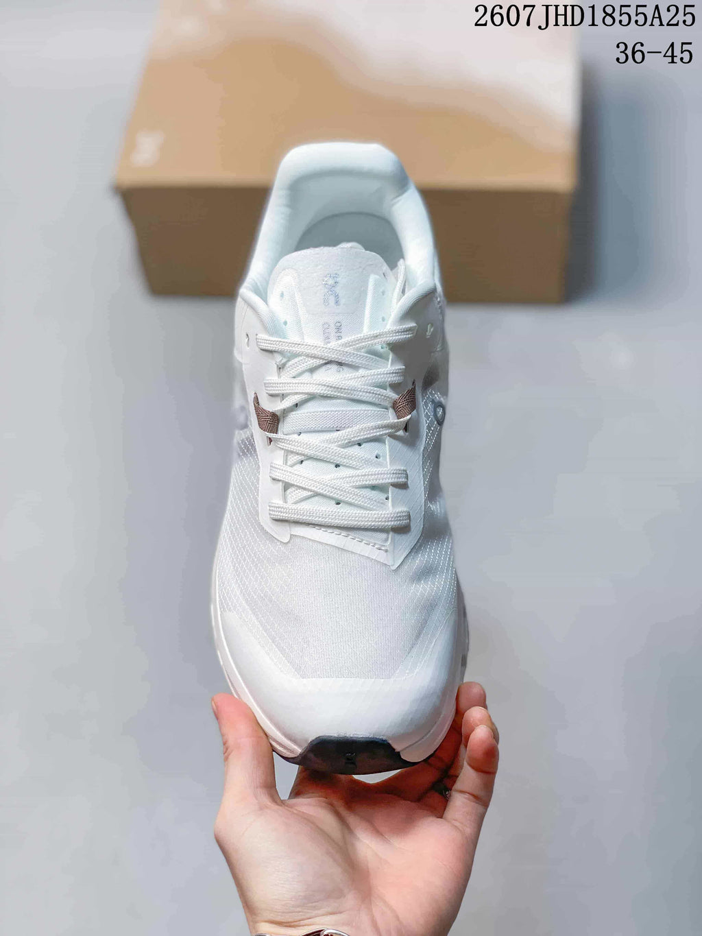 On Cloudvista 2 White Trail Running Sneakers