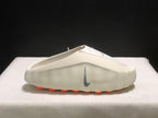 Nike Mind 001 Light Bone Solar Red Mules