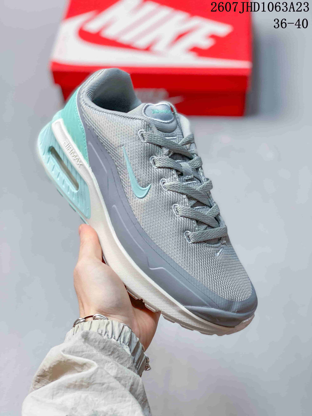 Nike Air Max Viva Sneakers Gray Turquoise 712330TIT