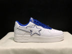 BAPE STA Low-Top Sneakers White and Blue