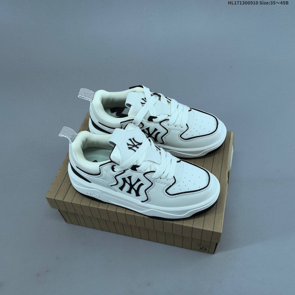 MLB Curve Liner Low-Top Sneakers, White Multi-Color