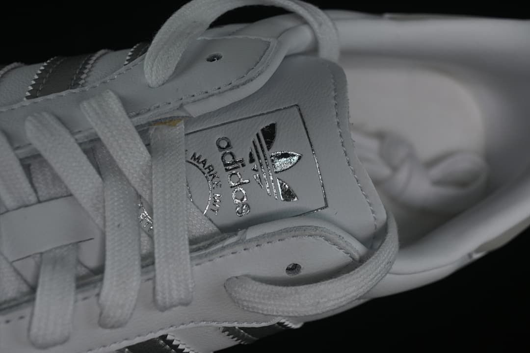 adidas Samba OG JI2725 White Silver Gum Sneakers