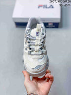 FILA Croissant Women’s Low-Top Sneakers White Gray 07JXD266A26