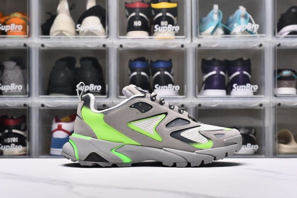 Louis Vuitton Runner Tatic 2023 SS Sneakers in Gray and Green