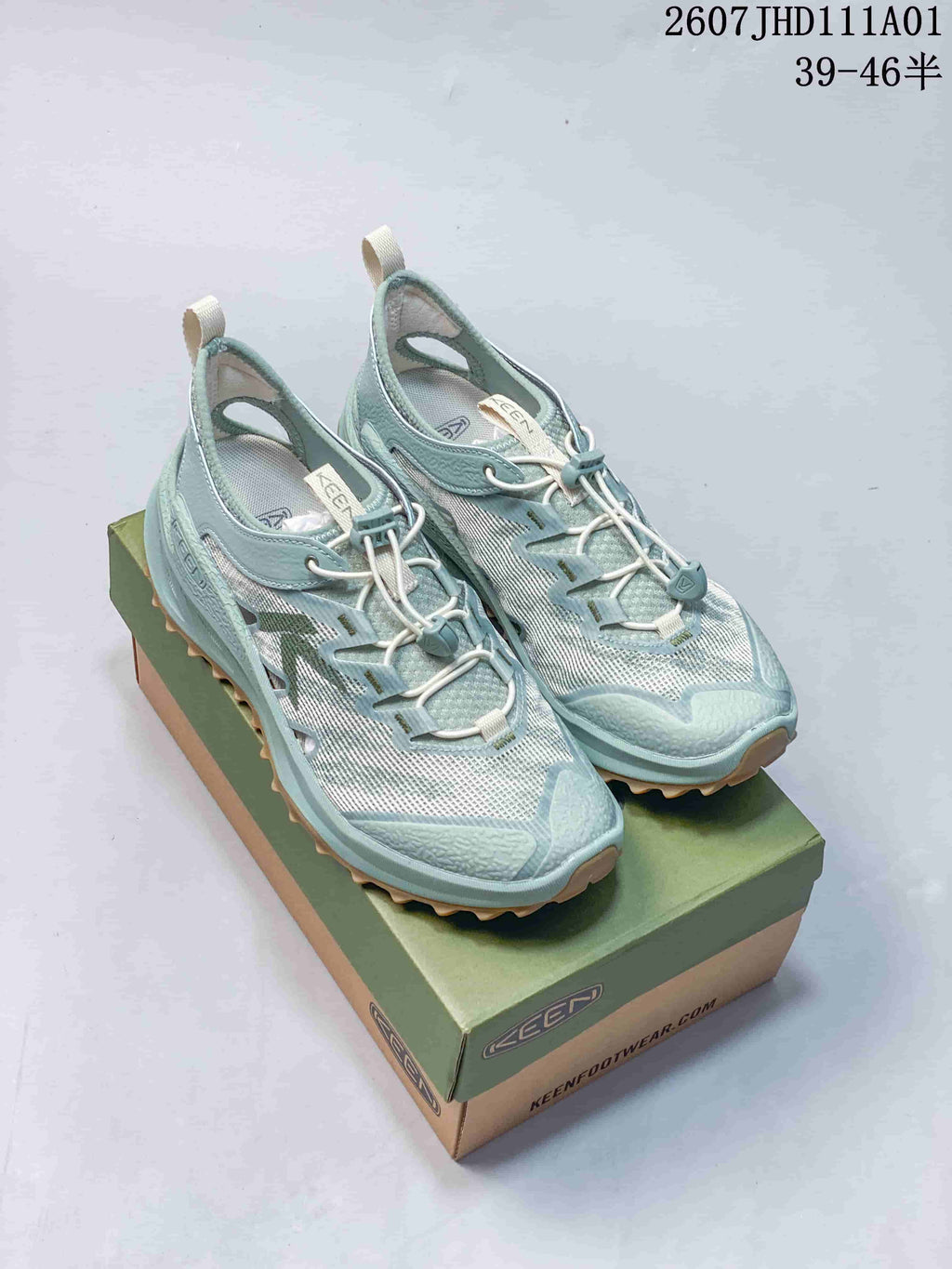 KEEN Zionic ADV Low-Top Hiking Shoes, Sage Green, 1031947