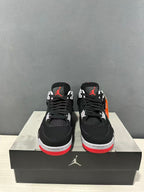 Jordan Air Jordan 4 Retro Bred Black Red Sneakers IX8180-001
