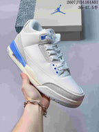 Jordan Air Jordan 3 Lucky White and Blue Sneakers DM0967-101