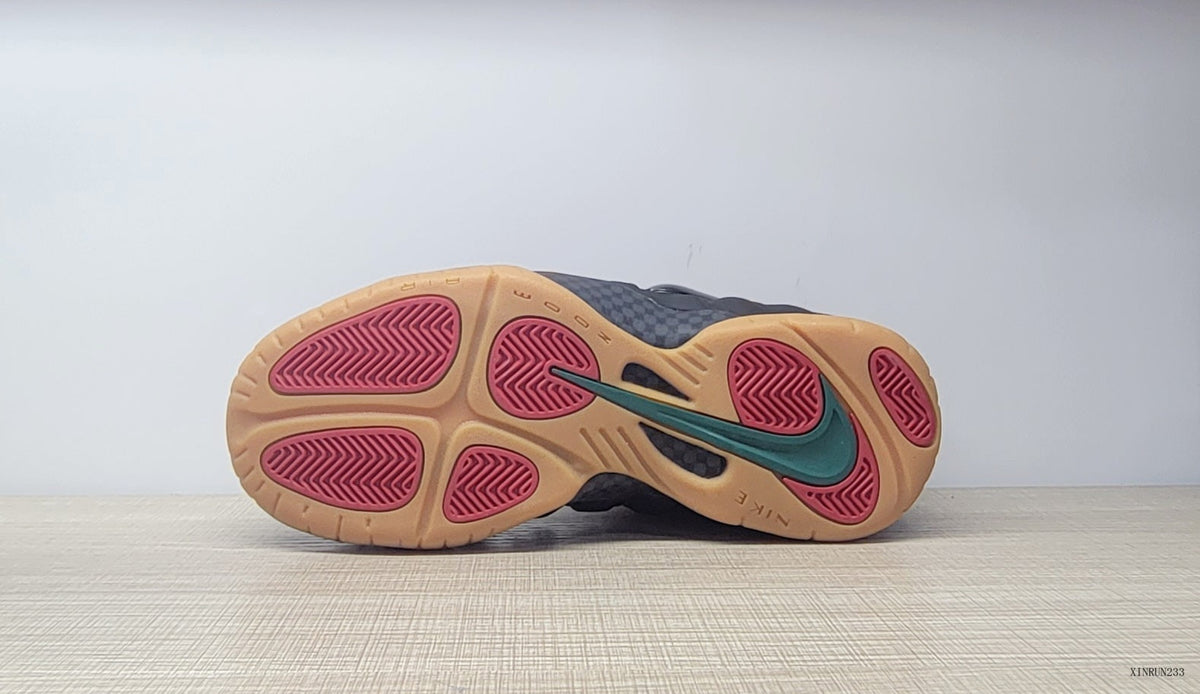 Nike Air Foamposite Pro Black Gum Basketball Sneakers