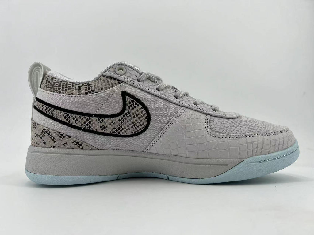 Nike Book 1 Sneakers, Gray and Pale Blue, HF6236-001