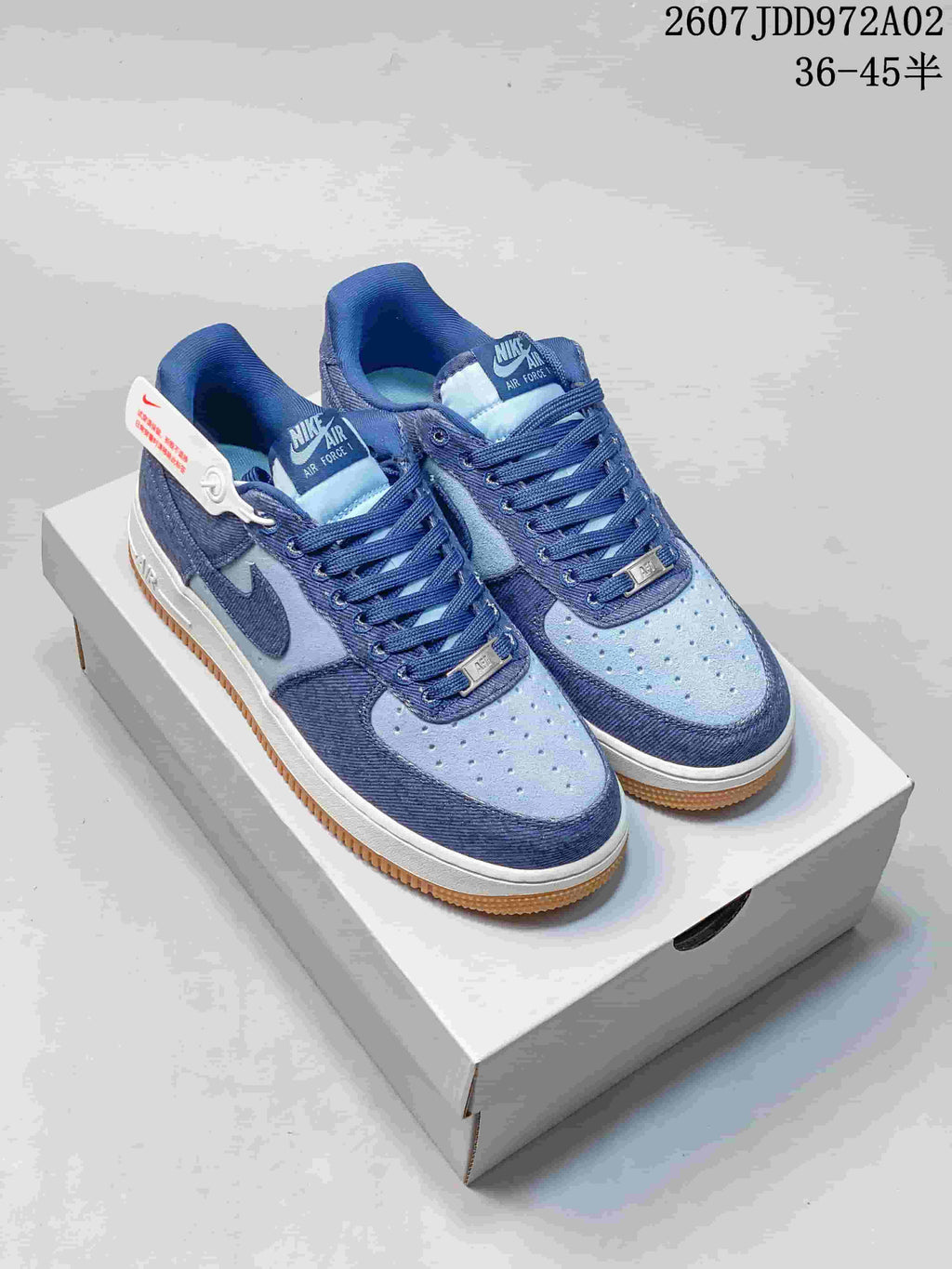 Nike Air Force 1 '07 Low-Top Sneakers in Blue