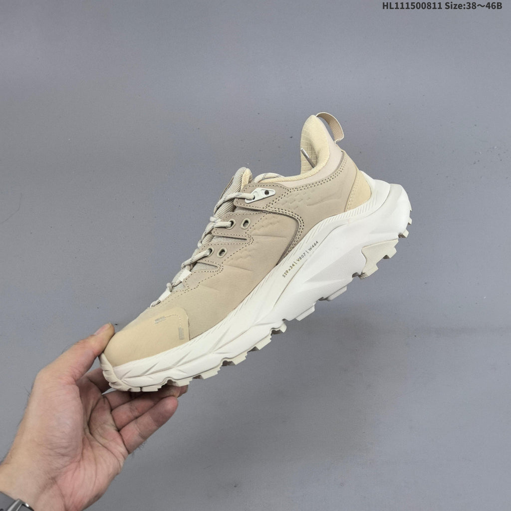 HOKA Kaha 2 Low GTX Low-Top Hiking Shoes, Beige