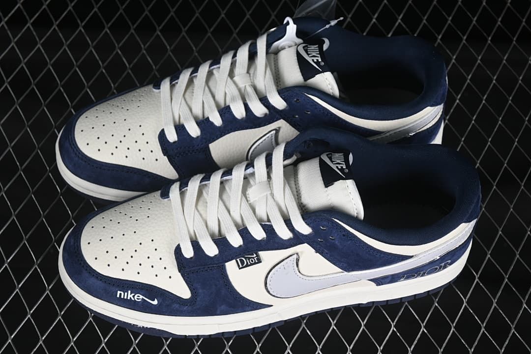 Nike SB Dunk Low Blue and White Sneaker