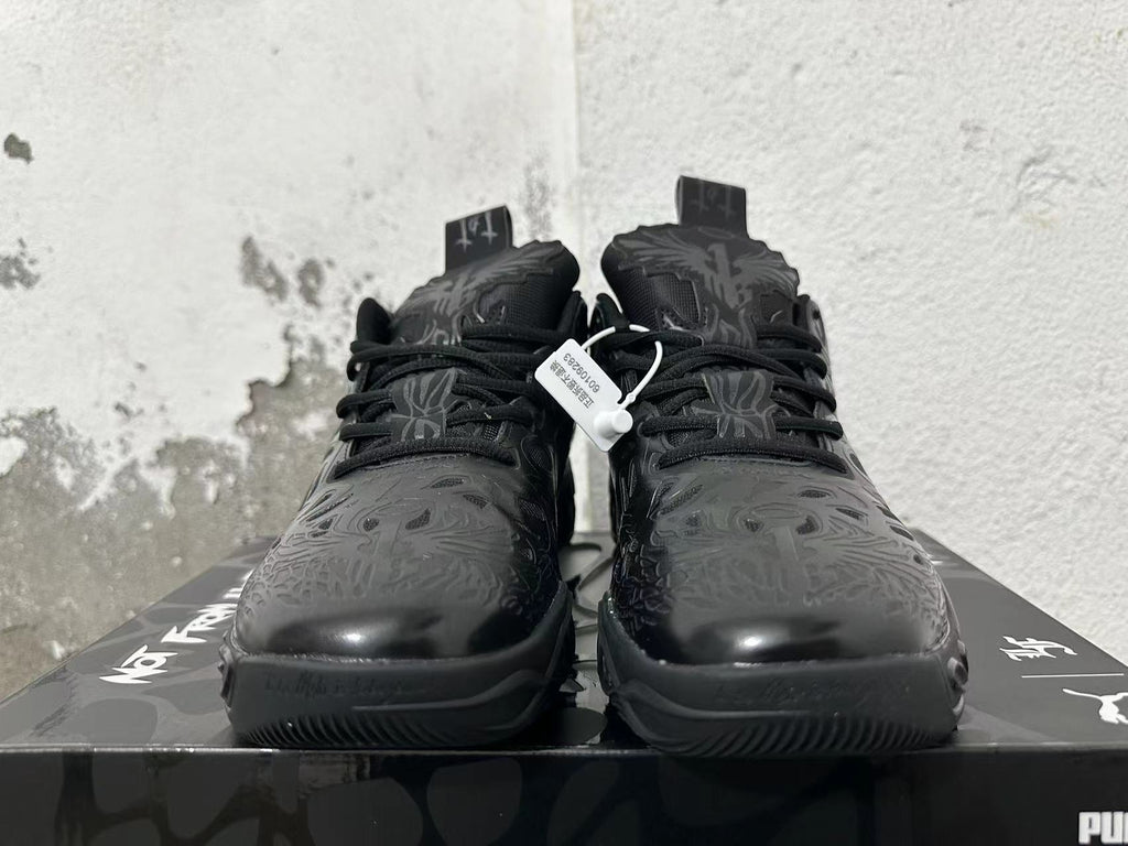 PUMA MB.03 Basketball Shoes, Triple Black