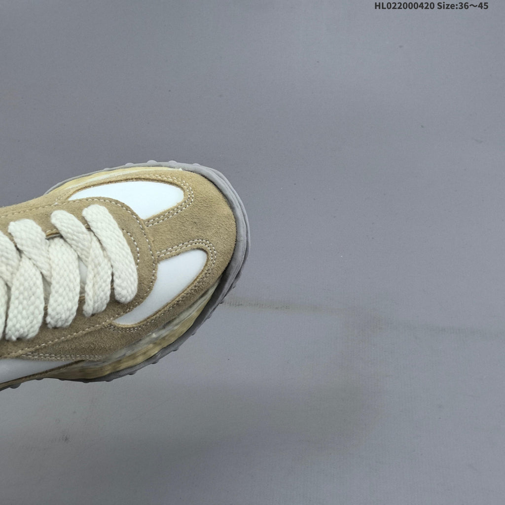 Maison MIHARA YASUHIRO Original Sole Low Sneakers Beige White