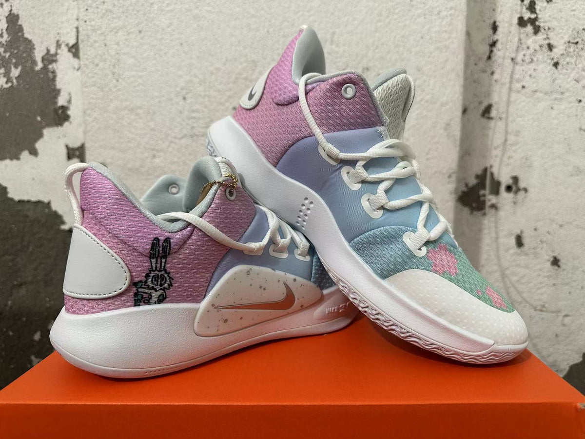 Nike Basketball Shoes in Pink, Mint and Light Blue