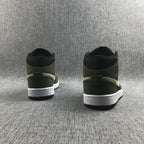 Air Jordan 1 Mid Sneakers Olive Green BQ6472-030