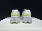 On Cloudmonster 2 Running Shoes in White and Lime
